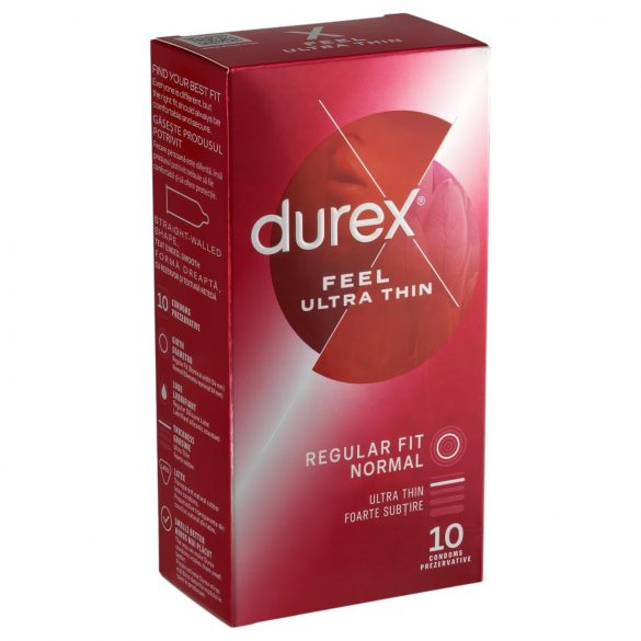 Durex Feel Ultra Thin - ultrareāla prezervatīvs (10 gab.)