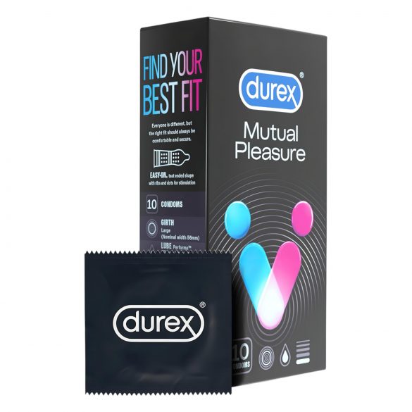 Durex Mutual Pleasure - aizkavējošā prezervatīva (10 gab.)