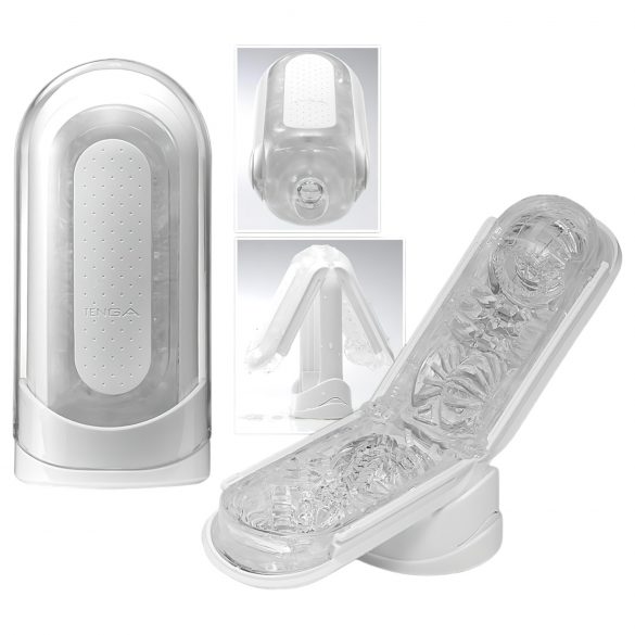 TENGA Flip Zero - super-masturbators (balts)