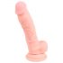 Medical - medicīniskā silikona dildo (18 cm) - dabīga