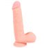 Medical - taisns medicīniskais silikona dildo (20cm) - dabīgs