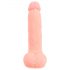 Medical - taisns medicīniskais silikona dildo (20cm) - dabīgs