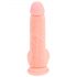 Medical - taisns medicīniskais silikona dildo (20cm) - dabīgs