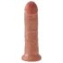 King Cock 8 dildo (20 cm) - tumša dabiska