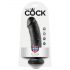 King Cock 8 dildo (20 cm) - melns