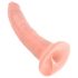 King Cock 7 dildo (18 cm) - naturāls