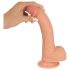 realistixxx - piesūceknis reālistisks dildo (22 cm) - dabīgs