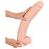 Realistixxx Giant 3XL - dzīves lieluma dildo (42 cm) - dabīgs