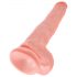 King Cock 14 sēklinieks liels dildo (35cm) - dabīgs