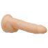 Naked Addiction 8 - piesūcekņa pamatne, realistisks dildo (20 cm)