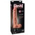 Real Feel Deluxe No.12 - sēklinieki, dabīga sajūta vibrators (dabisks)