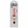 King Cock 7 Stiffy - ūdensizturīgs, reālistisks vibrators (18 cm) - dabīgs