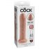 King Cock 7 - reālistisks dildo (18 cm) - dabīgs