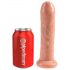 King Cock 7 - reālistisks dildo (18 cm) - dabīgs