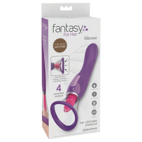 Fantasy - akumulatora, 3in1 vibrators (violeta)