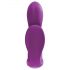 3Some Total Ecstasy - bezvadu uzlādējams trīsdaļīgs vibrators (violets)