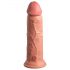 King Cock Elite 8 - piesūceknis, reālistisks dildo (20cm) - dabīgs