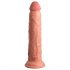 King Cock Elite 9 - piesūcekņa, reālistisks dildo (23 cm) - dabīgs