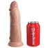 King Cock Elite Deluxe - uzpienējams dildo komplekts