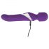 Javida Wand & Pearl - 2in1 masāžas vibrators (violets)