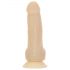 Naked Addiction Rotating 7 - uzlādējams, rotējošs vibrators (18 cm) - dabīgs