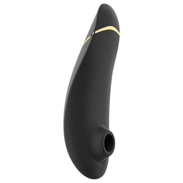 Womanizer Premium 2 - gaisa plūsmas klitora stimulators (melns)