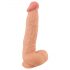 Natute Skin - Dabīgās Ādas Dildo - 25cm (Dabiska Krāsa)