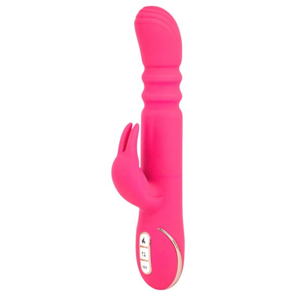 Vibe Couture Rabbit Ablaze - trieciena klitora vibrators (rozā)