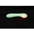 You2Toys Glow in the dark - spīdīgs G-punkta vibrators (balts)