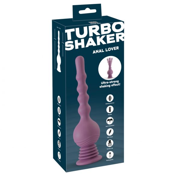 You2Toys Turbo Shaker - anālais vibrators (violets)