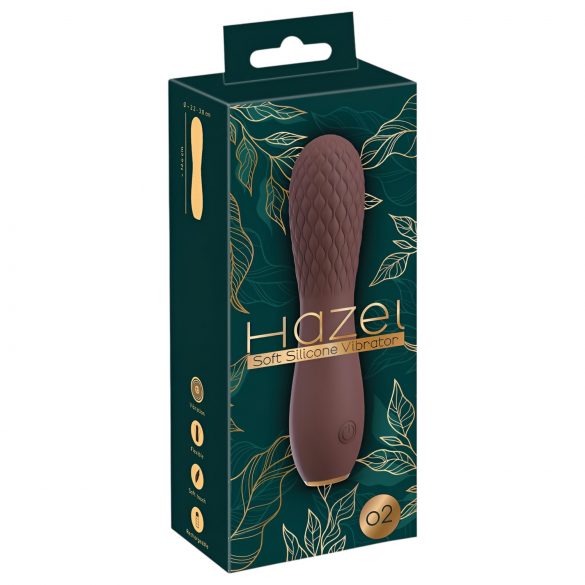 You2Toys Hazel 02 - akumulatora, elastīgs vibrators (violets)