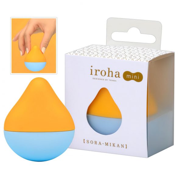 TENGA Iroha mini - mini klitora stimulators (oranža-zila)