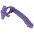 You2Toys - Los Analos - 3vienā vibrators (violets)