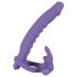 You2Toys - Los Analos - 3vienā vibrators (violets)