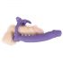 You2Toys - Los Analos - 3vienā vibrators (violets)