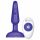 b-Vibe Trio - Trīsmotoru anālais vibrators (violets)