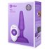 b-Vibe Trio - Trīsmotoru anālais vibrators (violets)