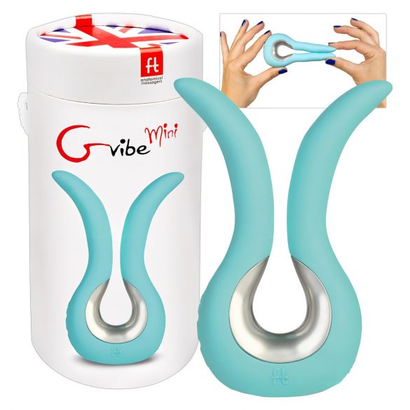 G-vibe Mini - USB silikona vibrators (piparmētra)