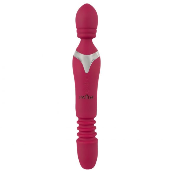 Javida Thrusting - 3in1 masāžas vibrators (sarkans)