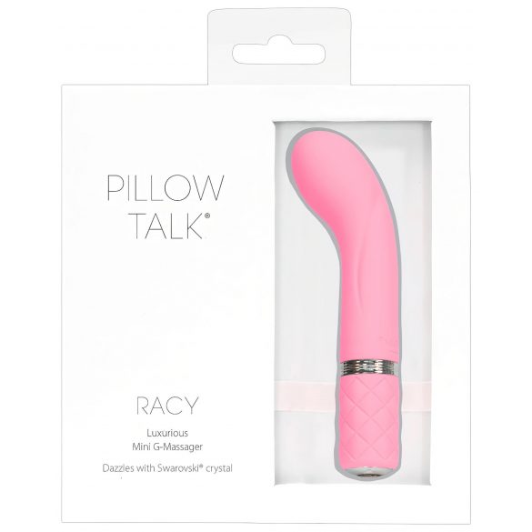 Pillow Talk Racy - uzlādējams, šaurs G-punkta vibrators (rozā)