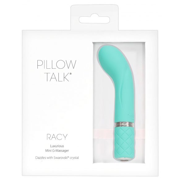 Pillow Talk Racy - akumulators, šaurs G punkta vibrators (tirkīza)