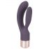 You2Toys Elegant Double - akumulatora klitora zars vibrators (tumši violets)