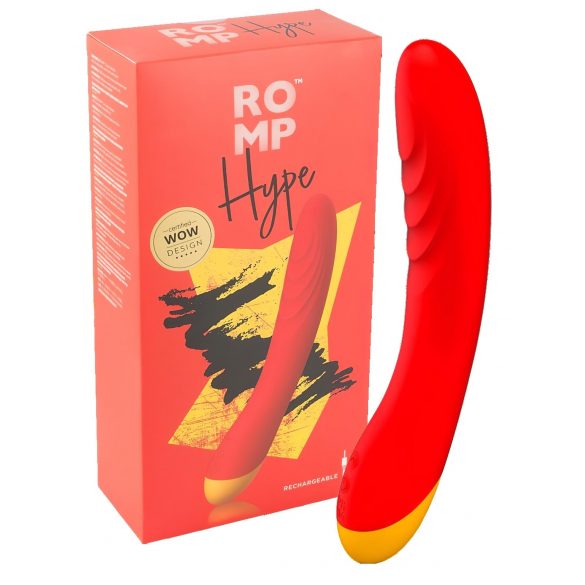 ROMP Hype - ūdensizturīgs G punkta vibrators (oranžs)