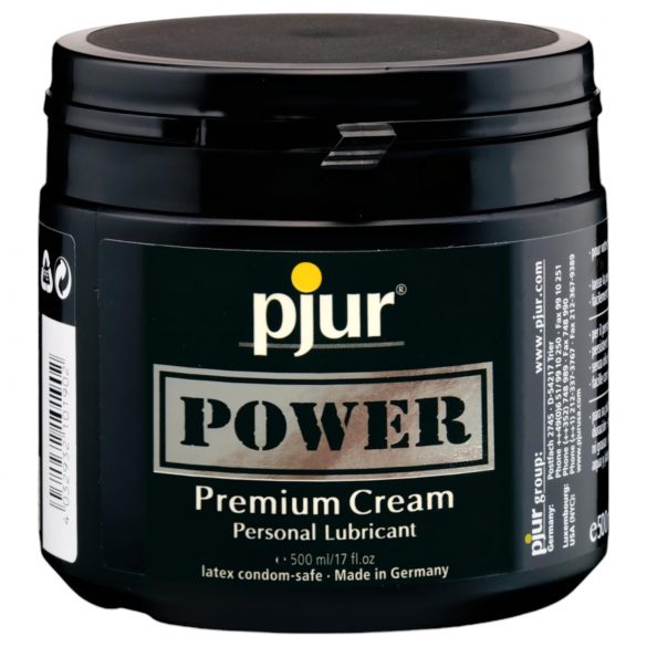 Pjur Power - premiuma lubrikanta krēms (500ml)