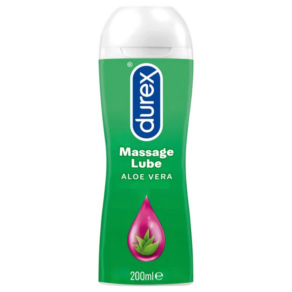 Durex Play 2in1 masāžas eļļa - alveja (200 ml)