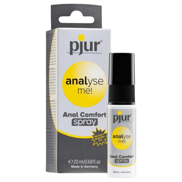 pjur analise me! - anālā kopšana un anālais lubrikants (20 ml)