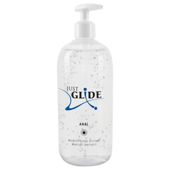 Just Glide Anal - uz ūdens bāzes anālais lubrikants (500ml)