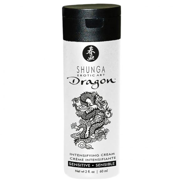 Shunga Dragon Sensitive - jutīgs intīmais gels vīriešiem (60ml)