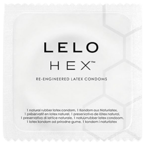 LELO Hex Original - luksusa prezervatīvs (1 gab.)