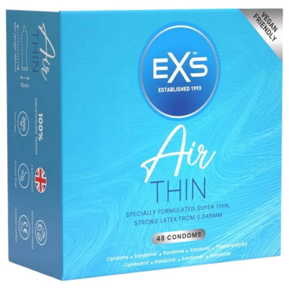 EXS Air Thin - lateksa prezervatīvs (48 gab)